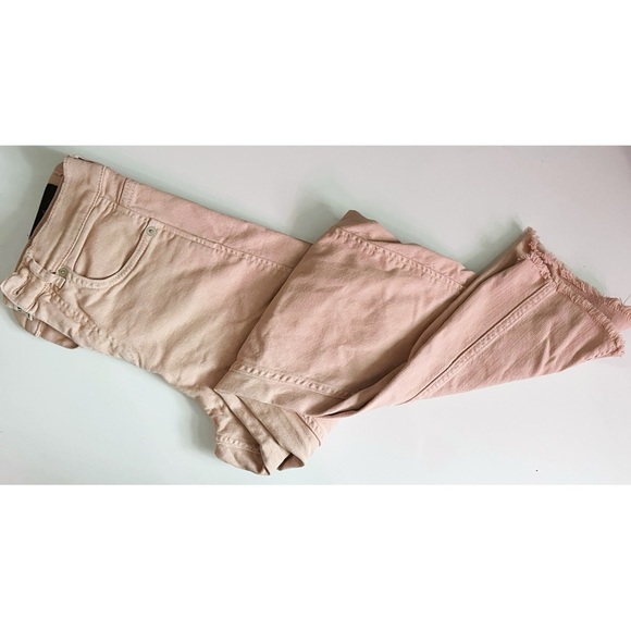 Whistles • Pastel Pale Pink Barrel Leg Jeans - Picture 1 of 7